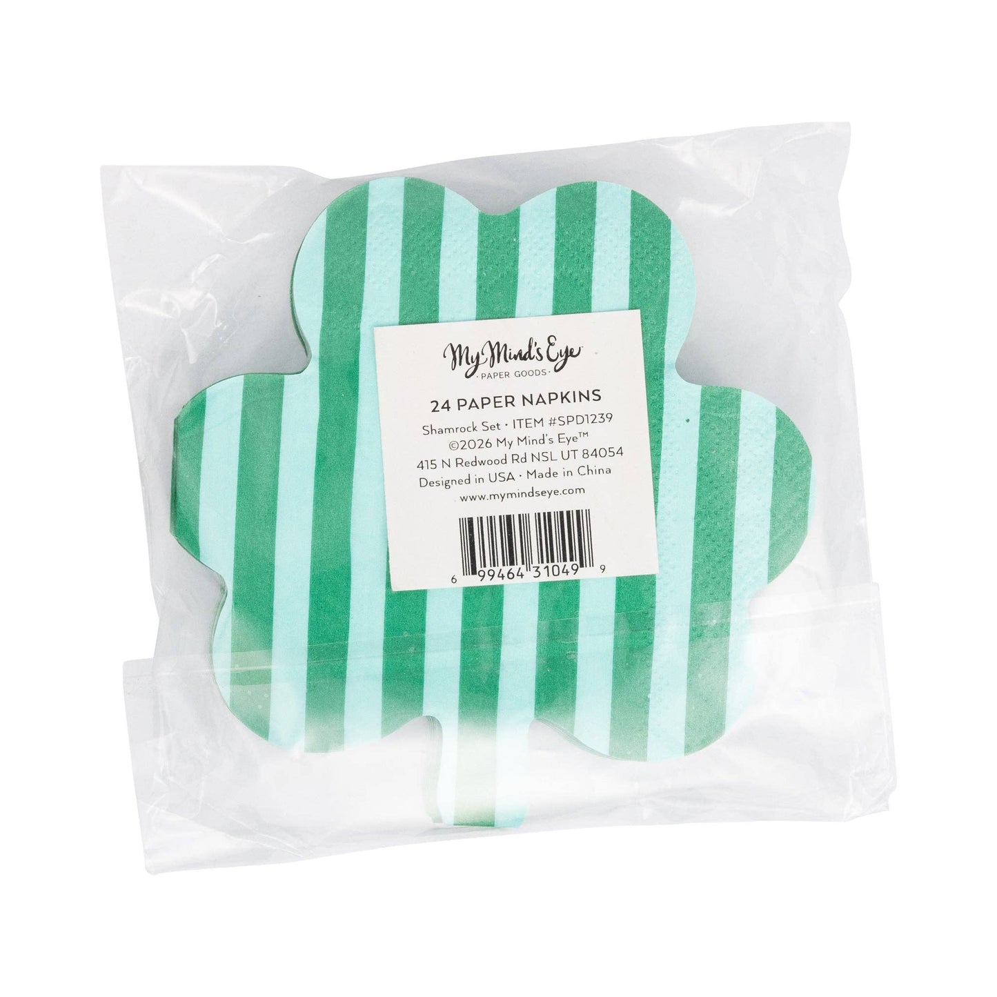 Shamrock Lucky You Cocktail Napkin