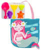 Mermaid beach tote w/ sand toys