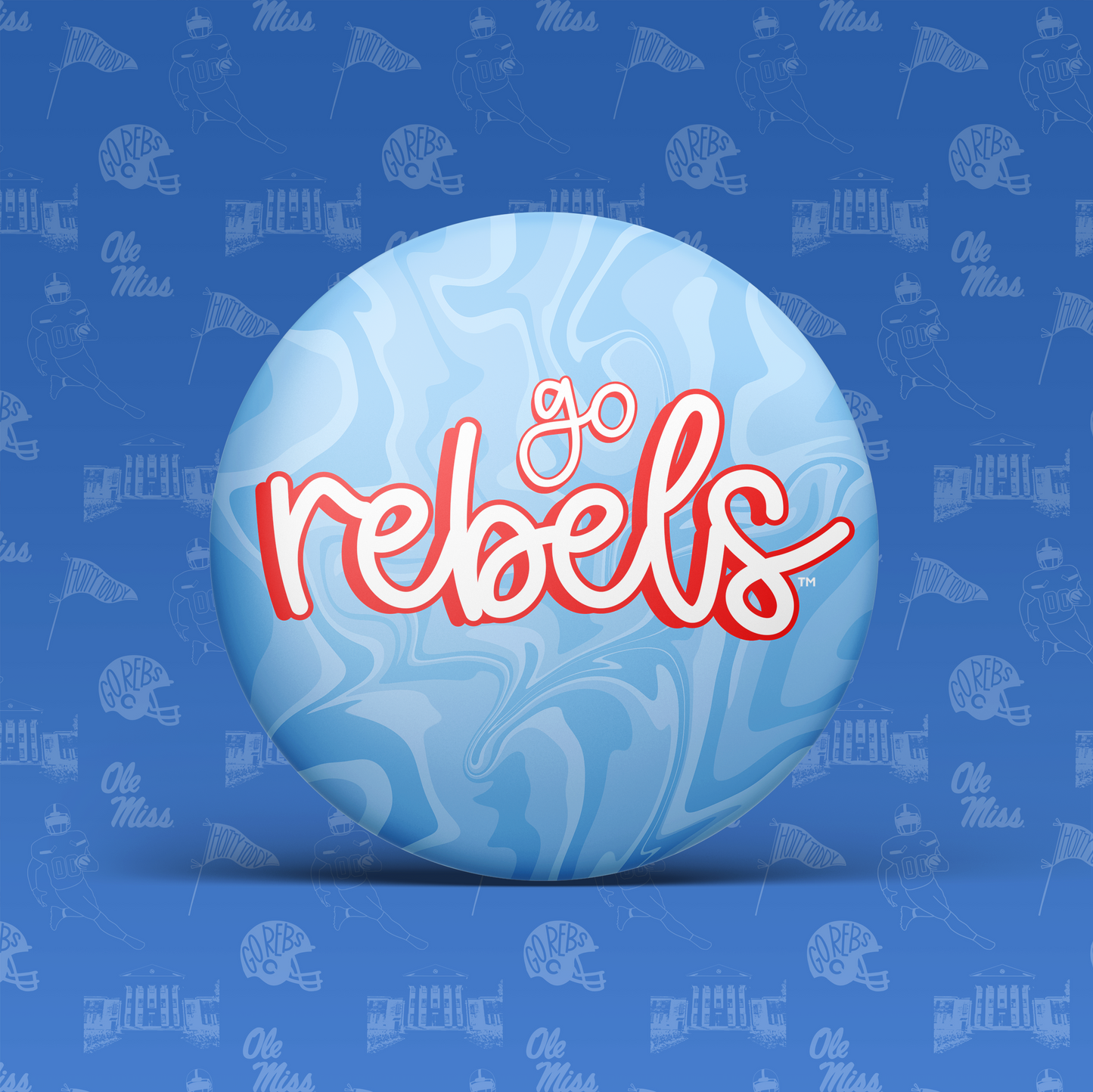 Ole Miss Game Day Buttons | Gameday Pins | College Football