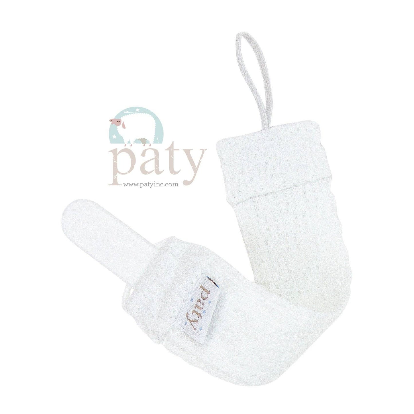 Paty Knit Pacifier Clip