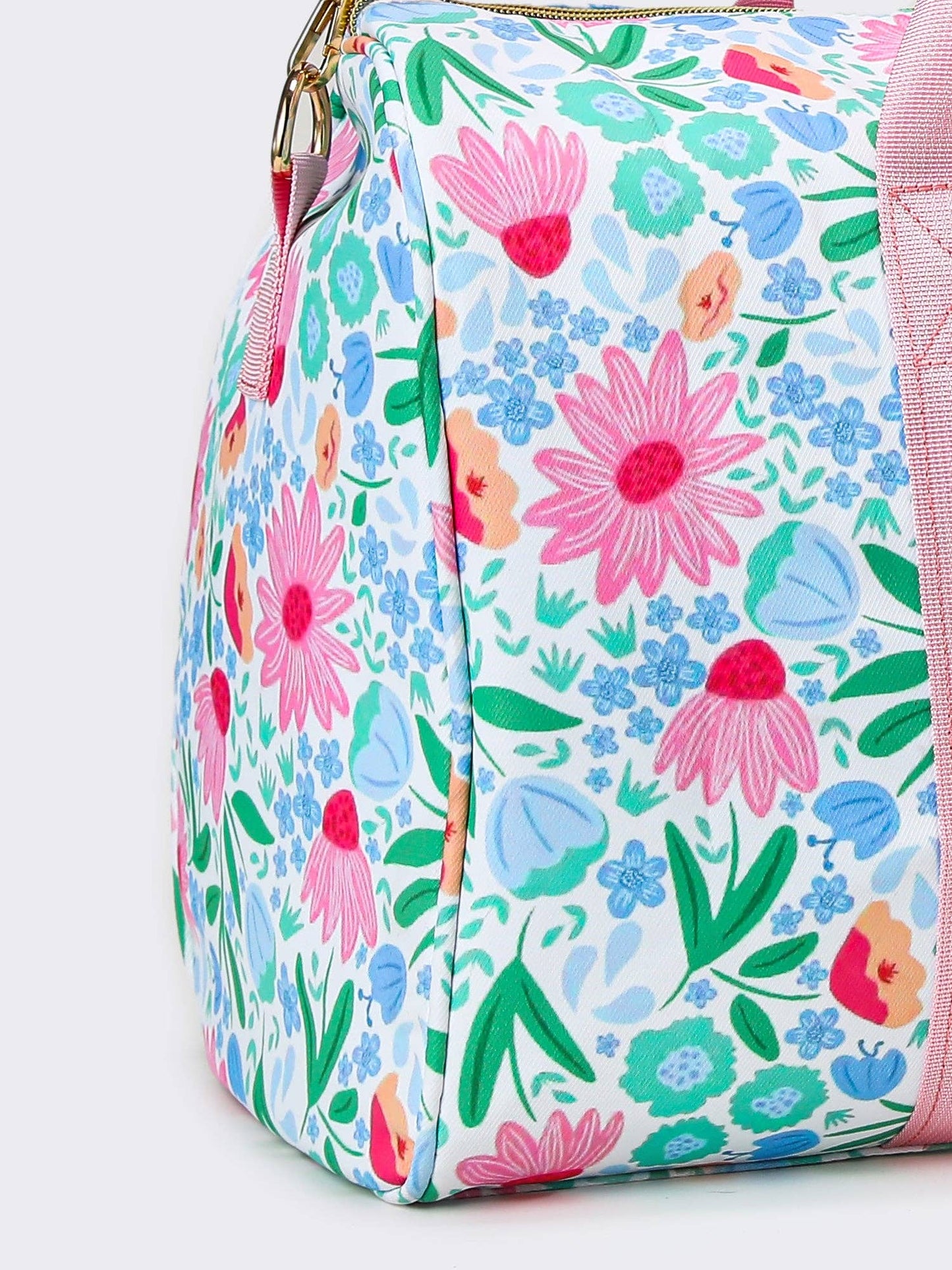 Spring Floral Duffel Bag