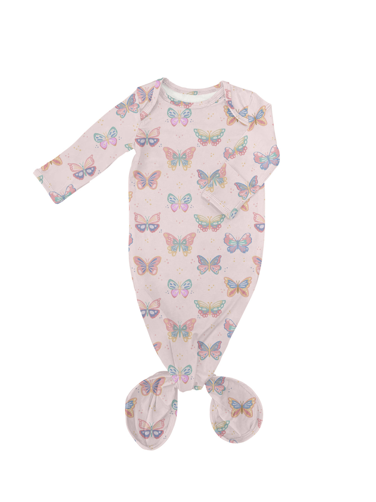 Butterfly Bliss - Knotted Infant Gown