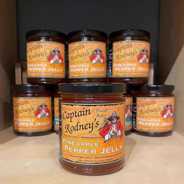 Captain Rodney's : 11.5 oz Pineapple Pepper Jelly