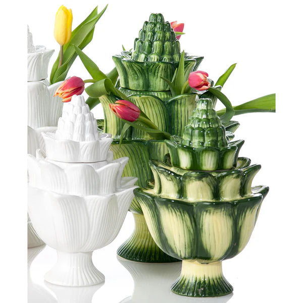 Green Artichoke Tulipiere