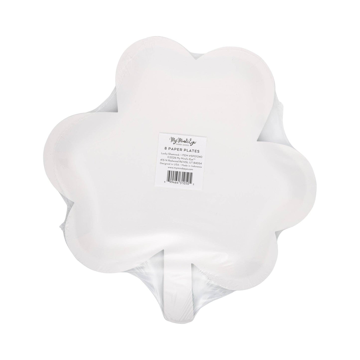 Lucky Shamrock Shaped Plate