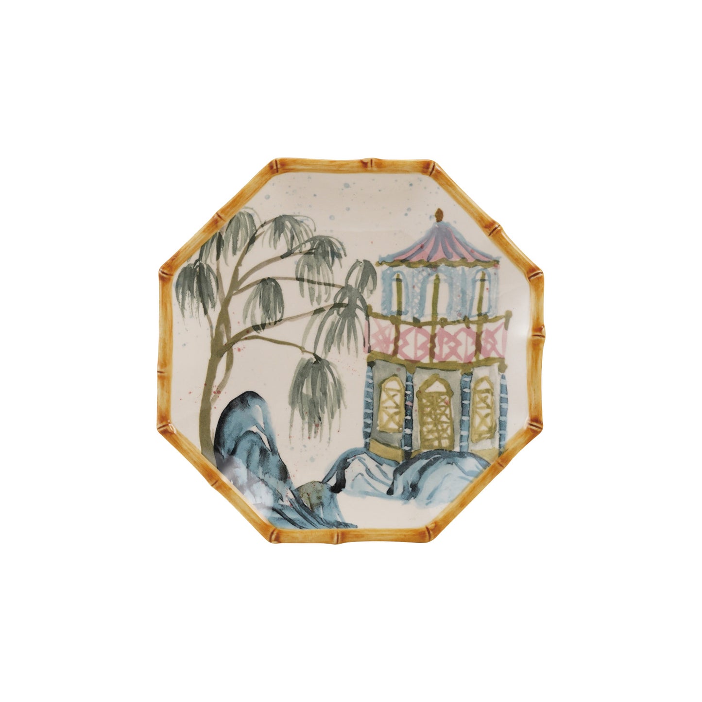 Bamboo Style Plate