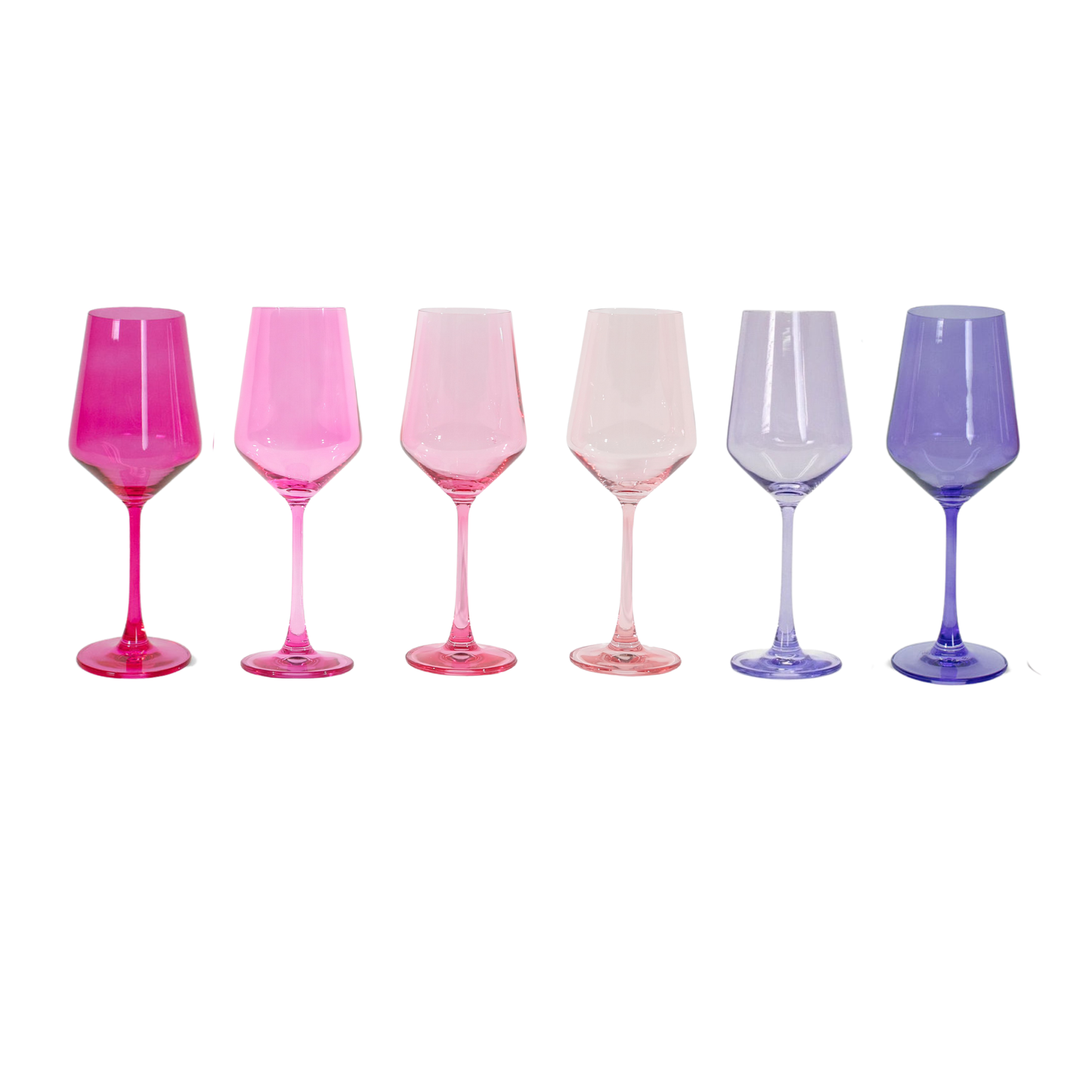 Tickle Me Pink - Wine Glass