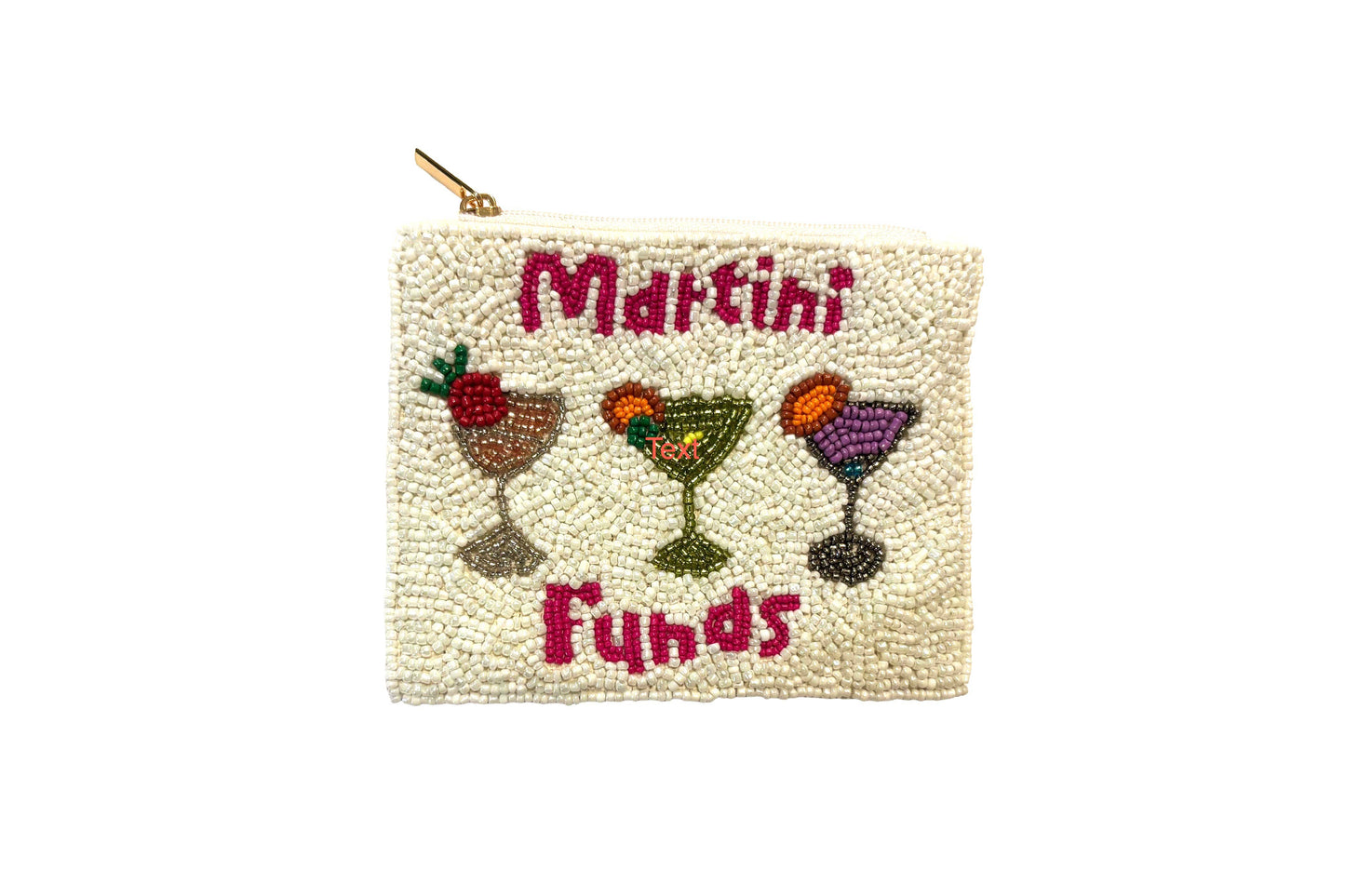Martini Funds Coin Purse