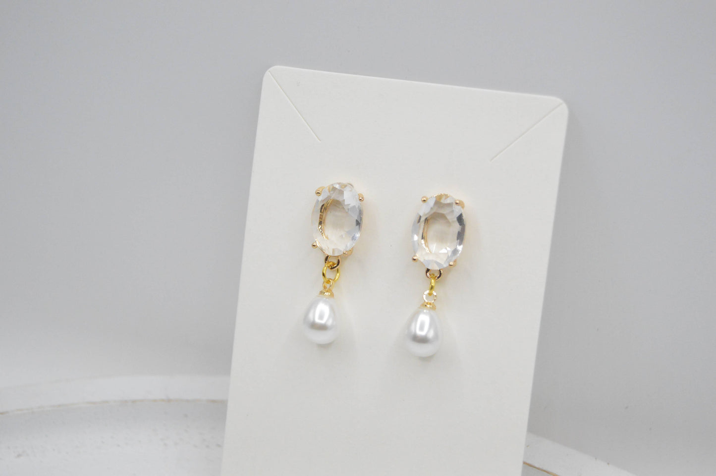 Gem & Pearl Earrings