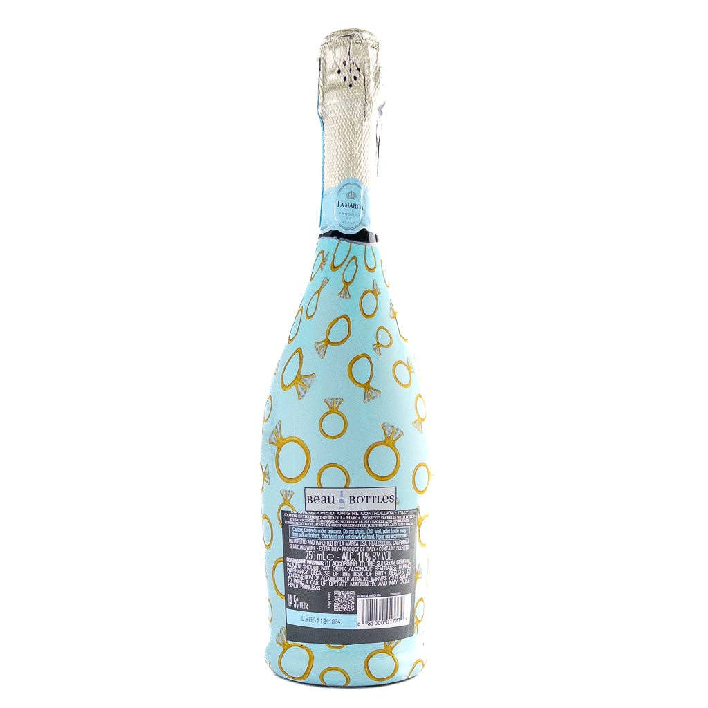 Blue Engagement Ring - Prosecco Collection