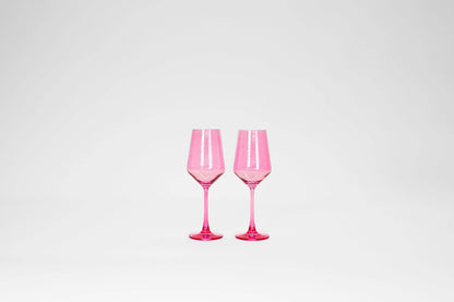 Bubblegum Pink - Wine Glass