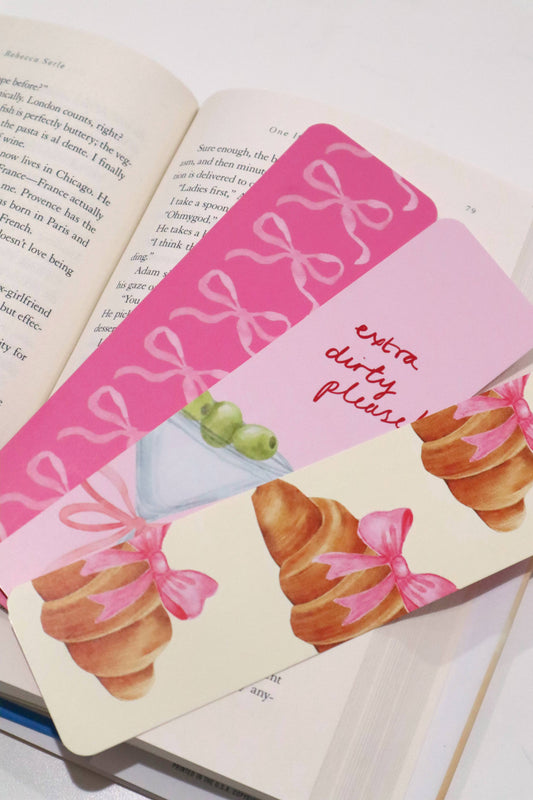 Pink Bookmarks | Set of 3