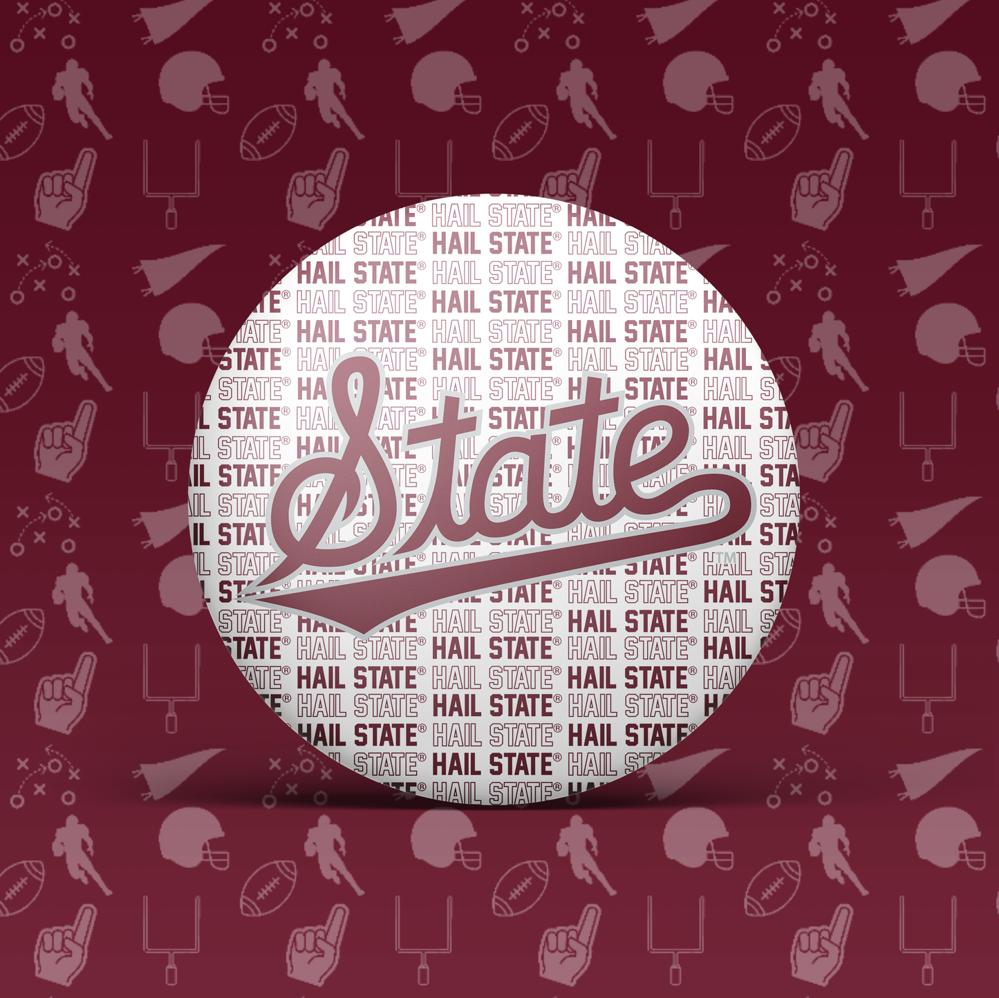 Mississippi State Game Day Buttons | Game Day Pins