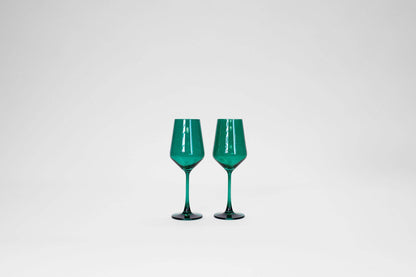 Emerald Green - Wine Glass