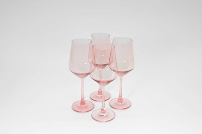 Tickle Me Pink - Wine Glass