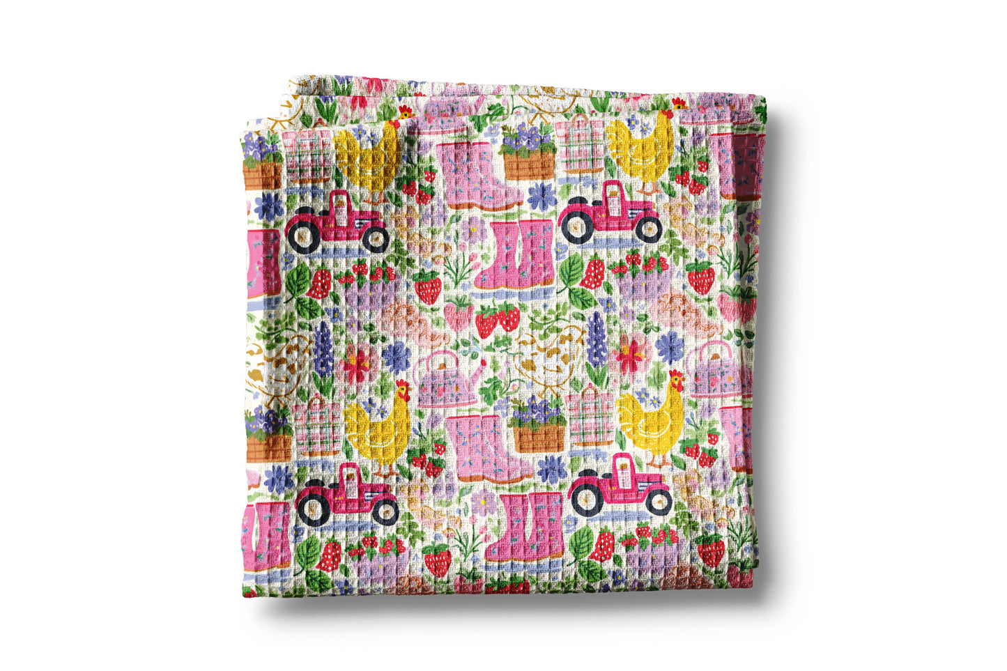 Spring Chicken- Kitchen Towel