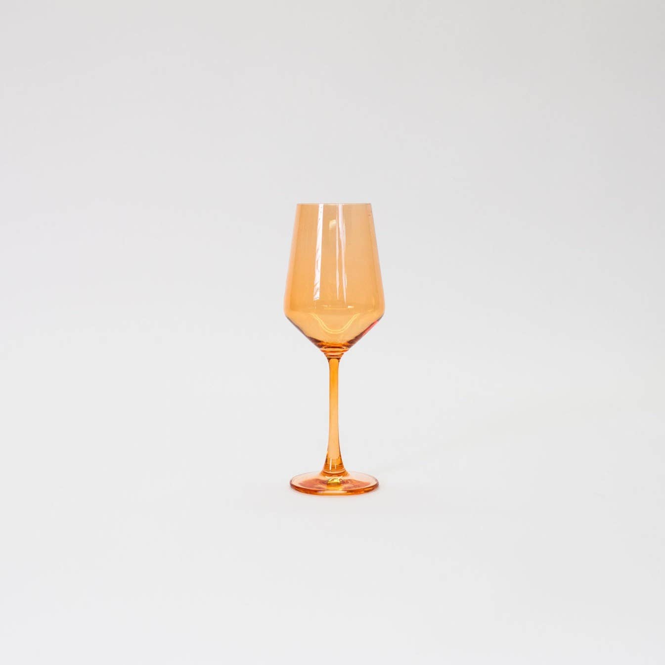 Creamsicle Orange - Wine Glass