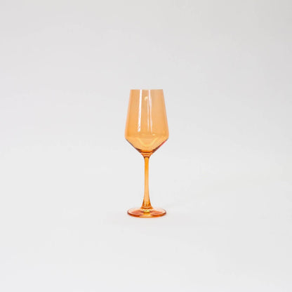 Creamsicle Orange - Wine Glass