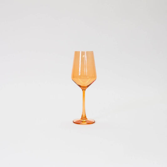 Creamsicle Orange - Wine Glass