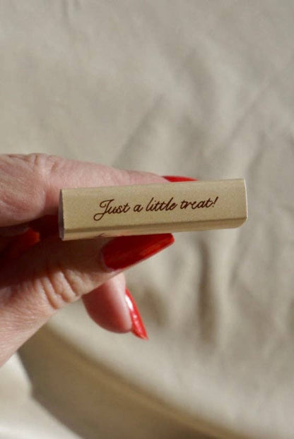 “Just A Little Treat!” Matchbook