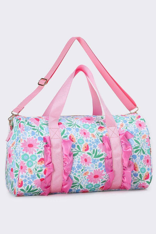 Spring Floral Duffel Bag