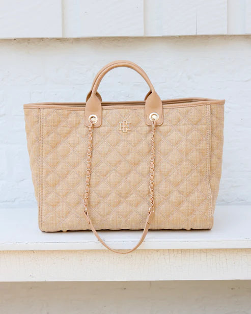 Melissa Tote Bag-Natural