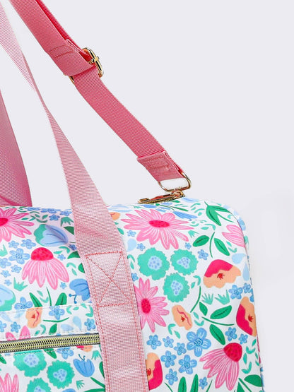 Spring Floral Duffel Bag