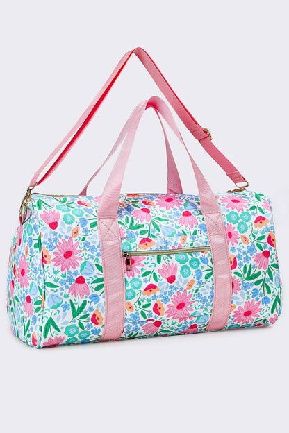 Spring Floral Duffel Bag