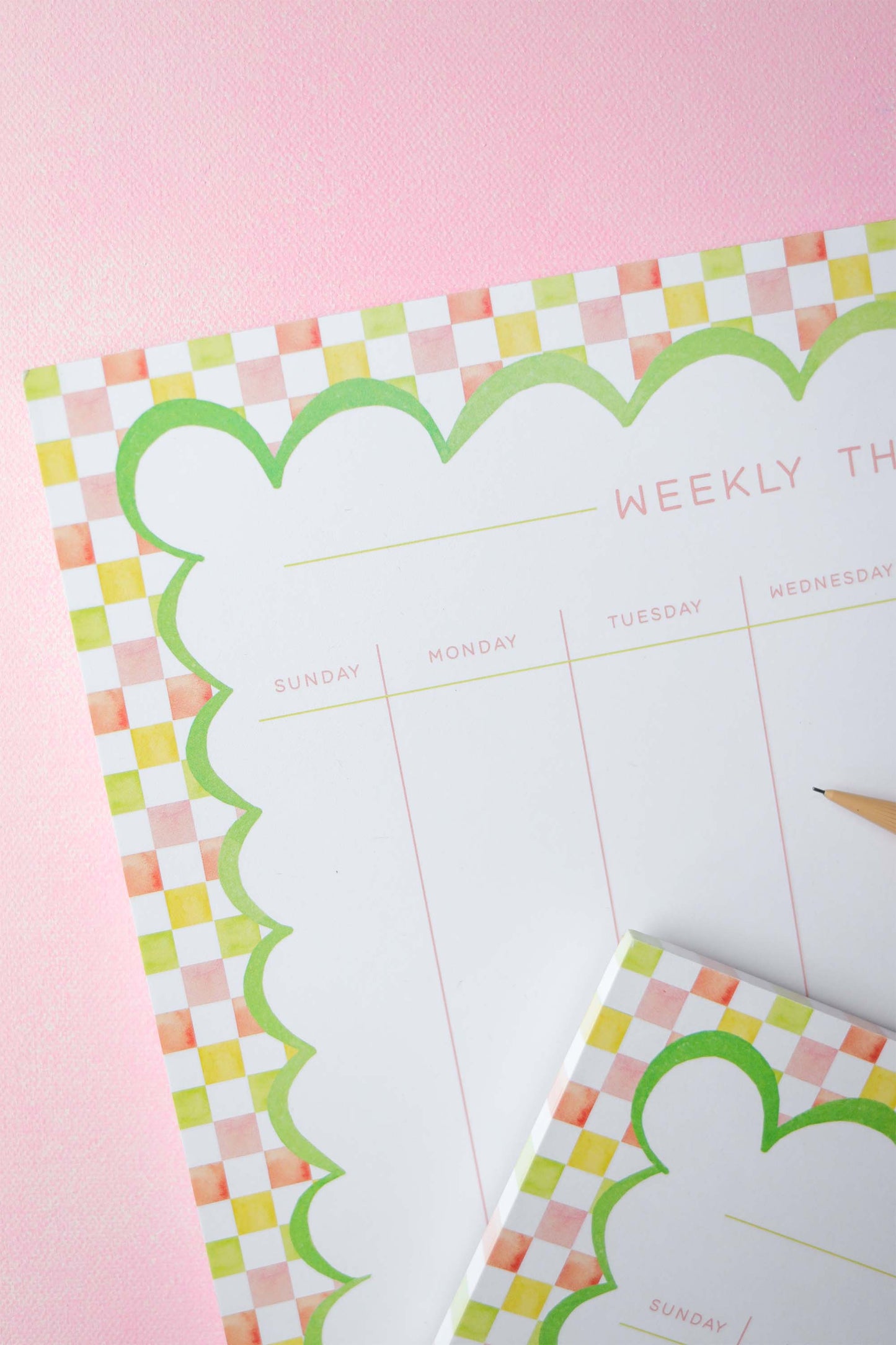 Weekly Things Notepad