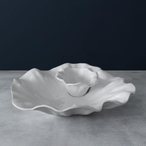 Vida Bloom Chip & Dip (White)