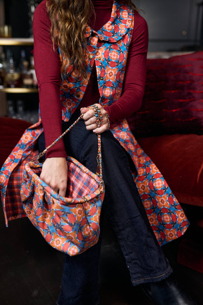 Dumpling Clutch - Midnight in Paris