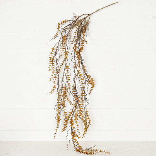 4ft Dripping Garland-Mini Eucalyptus with Vines-Beig