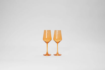 Creamsicle Orange - Wine Glass