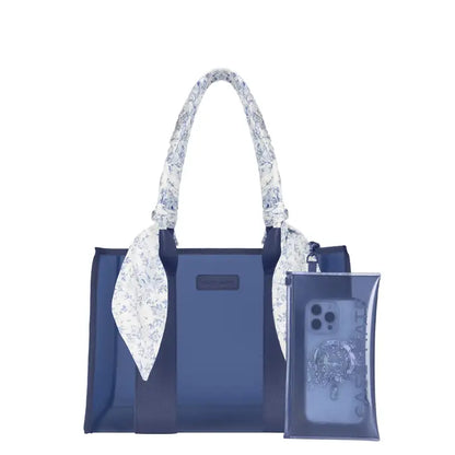 Case-Mate Something Navy Twilly Jelly Tote Bag (Medium)