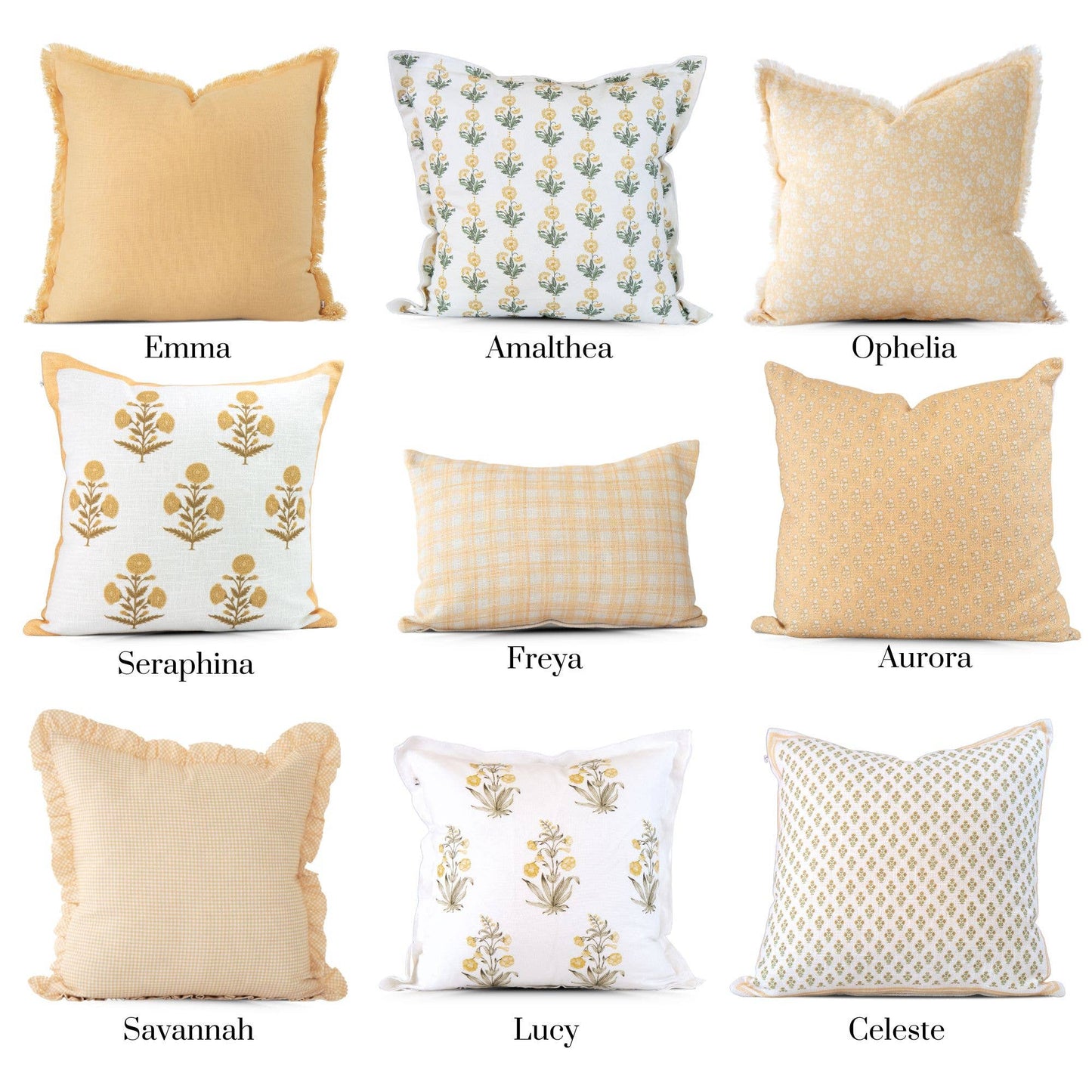 Celeste Mughal Flower Pillow- Gold