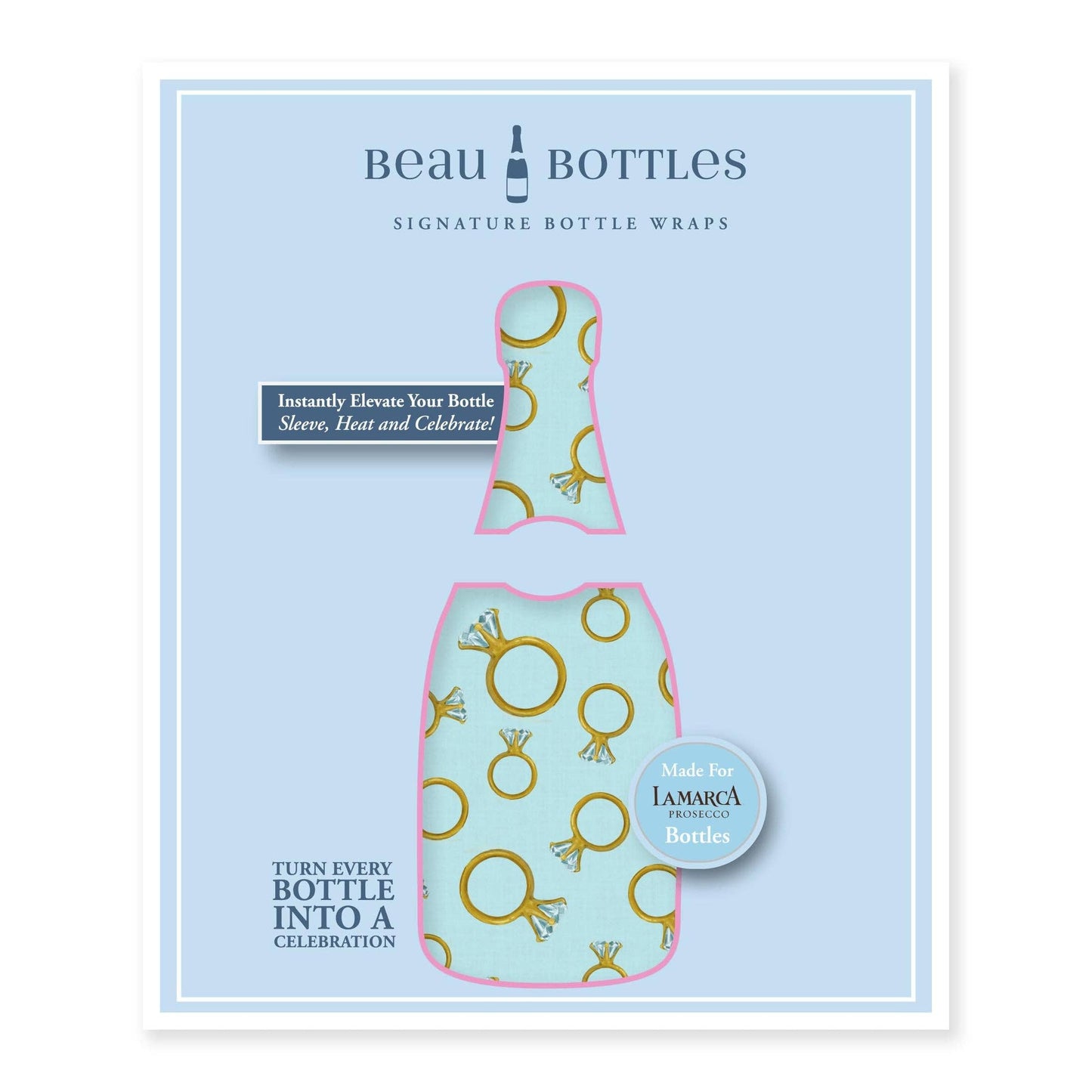 Blue Engagement Ring - Prosecco Collection