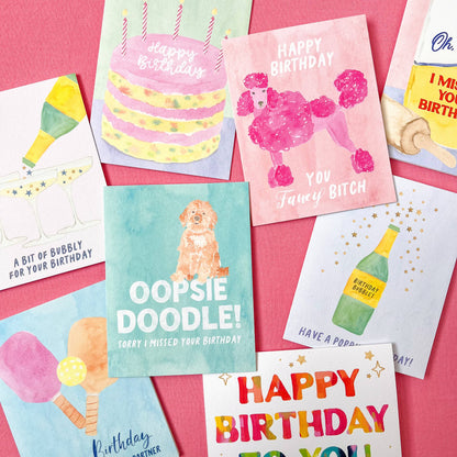 Cheers Birthday Card