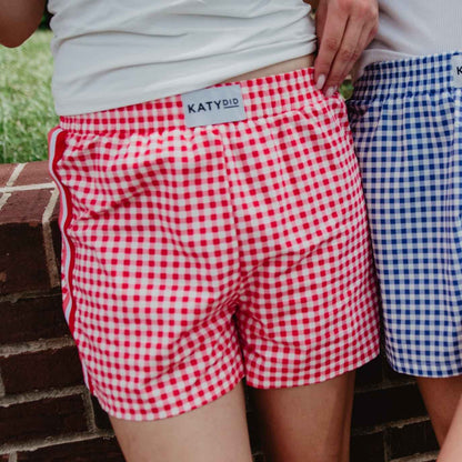 Red Plaid Boxer Short