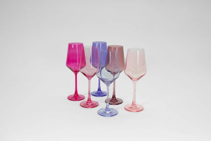 Tickle Me Pink - Wine Glass