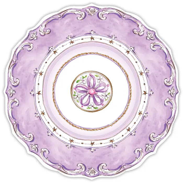 Lavender Garden Party Plate Placemat
