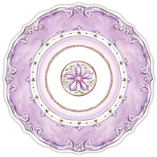 Lavender Garden Party Plate Placemat