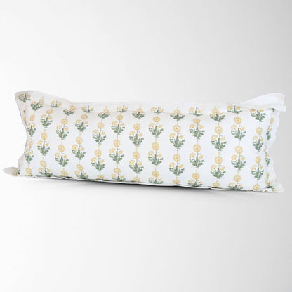 Amalthea Gold Linen Lumbar Pillow