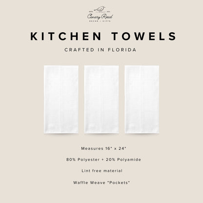 Heart & Bows- Kitchen Towel