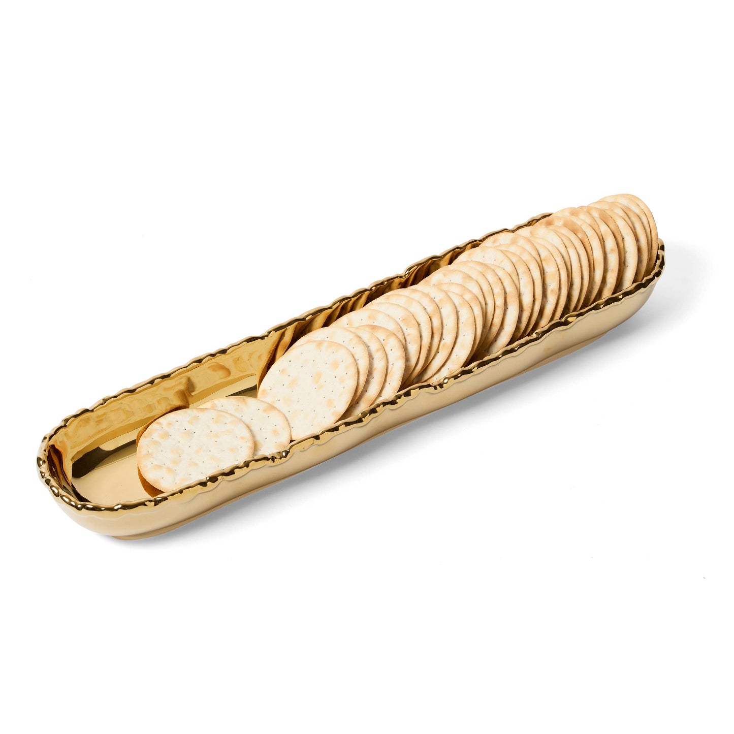 Gold Rock Cracker Tray