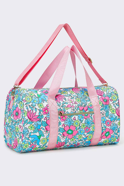 Groovy Floral Duffel Bag