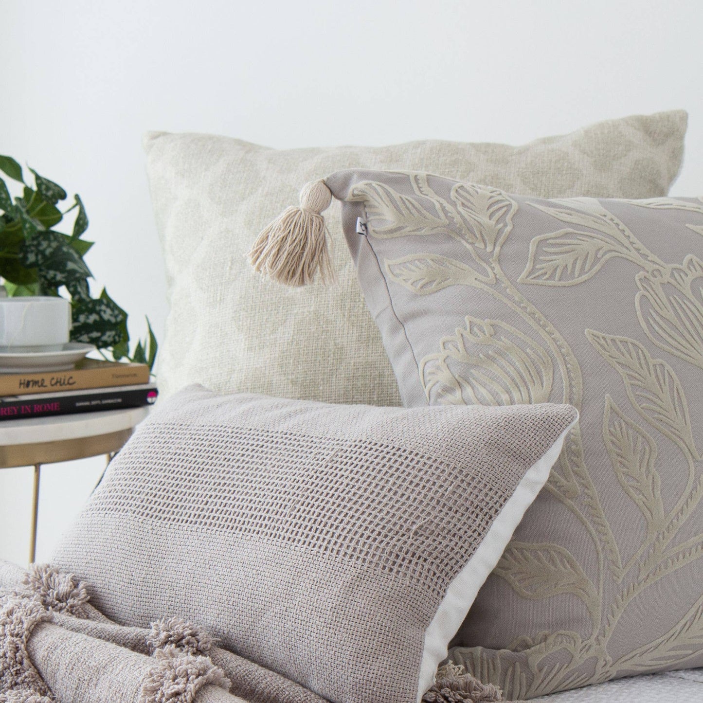 Esme Vintage Damask Pillow