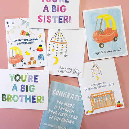 Showering You With Love Card