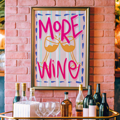 More Wine Painting (8x10)