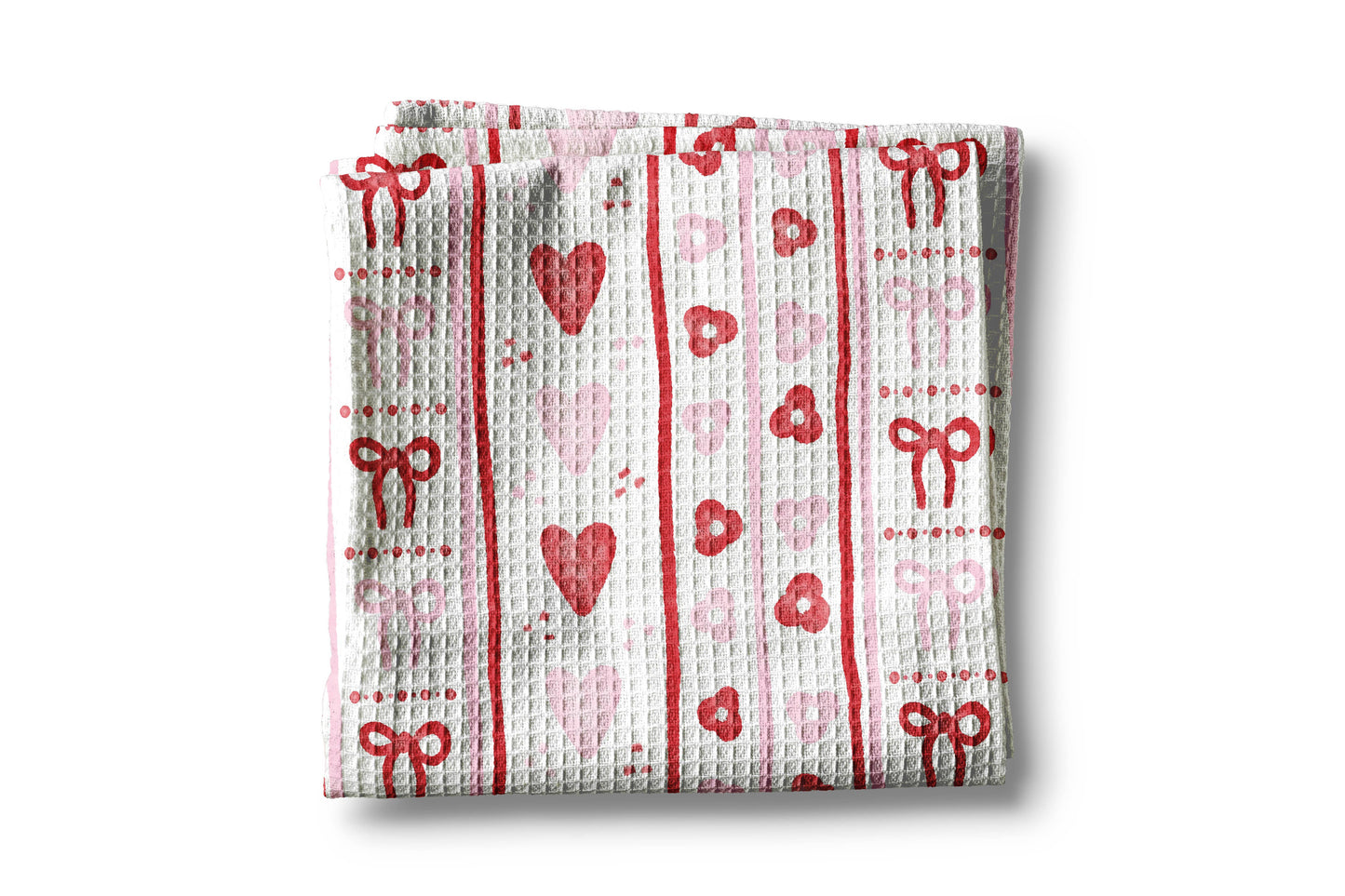 Heart & Bows- Kitchen Towel
