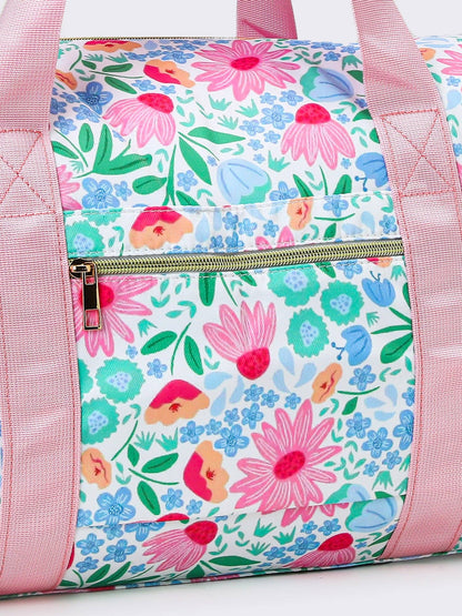 Spring Floral Duffel Bag